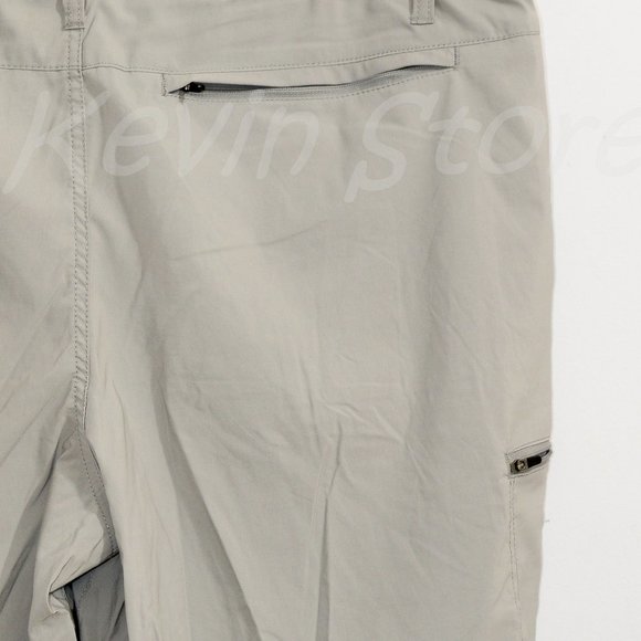 Weatherproof Men's The Trail Shorts‎ Packable Hybrid Quick Dry Shorts Gray - Picture 5 of 6